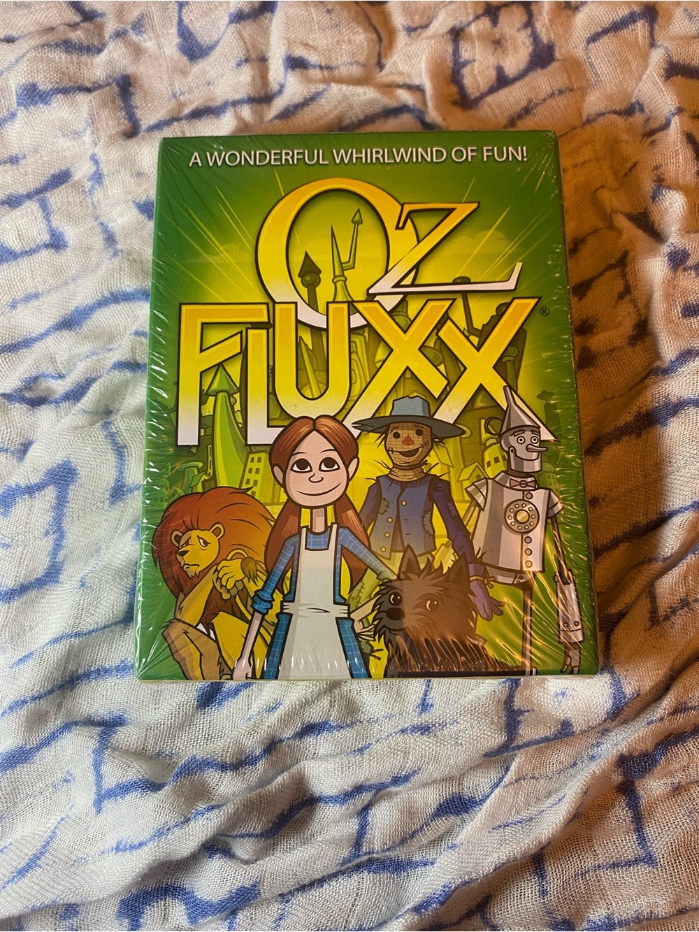 BRAND NEW FACTORY SEALED Oz Fluxx Card Game - Bright Green Box